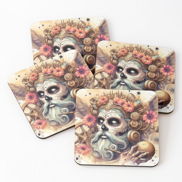 Item preview, Steampunk Day of the Dead designed and sold by Pixelalchemy31.