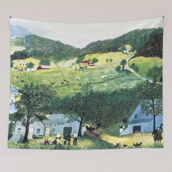 Item preview, art by grandma moses, artist grandma moses, artwork by grandma moses, grandma moses art, grandma moses artwork, grandma moses paintings designed and sold by rosa-reid.
