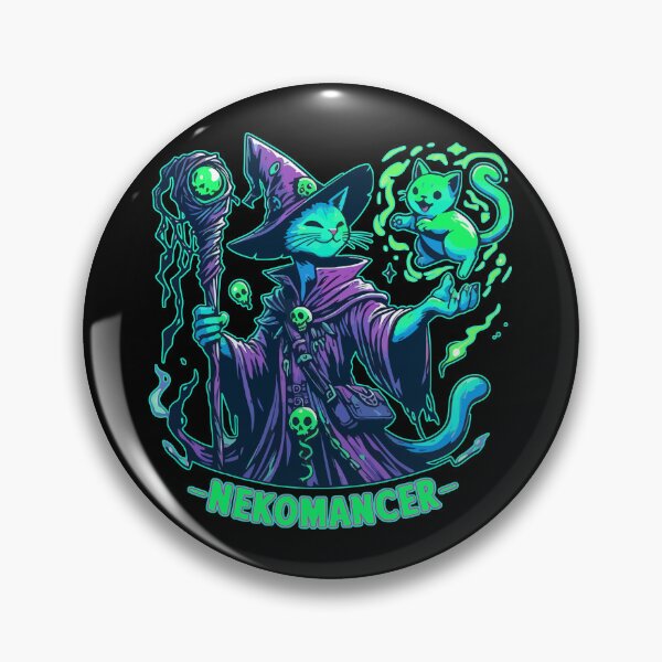Item preview, Nekomancer Witchy Cat designed and sold by TomFrontierArt.