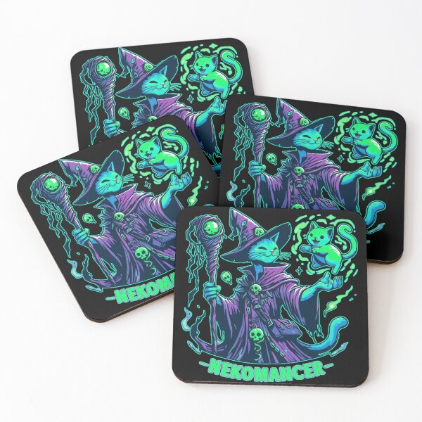 Item preview, Nekomancer Witchy Cat designed and sold by TomFrontierArt.