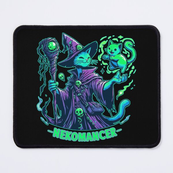 Item preview, Nekomancer Witchy Cat designed and sold by TomFrontierArt.