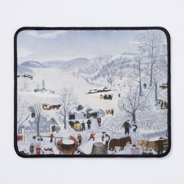 Item preview, art by grandma moses, artist grandma moses, artwork by grandma moses, grandma moses art, grandma moses artwork, grandma moses paintings designed and sold by rosa-reid.