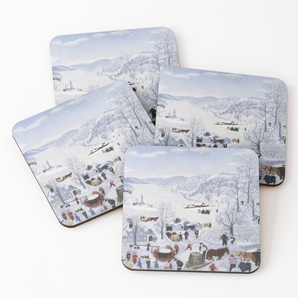 Item preview, art by grandma moses, artist grandma moses, artwork by grandma moses, grandma moses art, grandma moses artwork, grandma moses paintings designed and sold by rosa-reid.