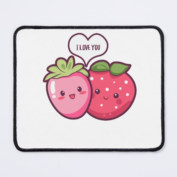 Item preview, kawaii fruit love designed and sold by ShawishArt.