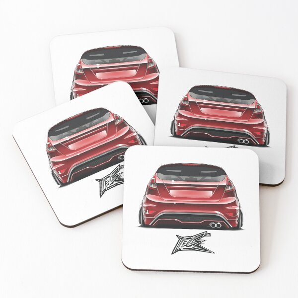 Item preview, ford fiesta st mk7 rear red  designed and sold by NaquashM.