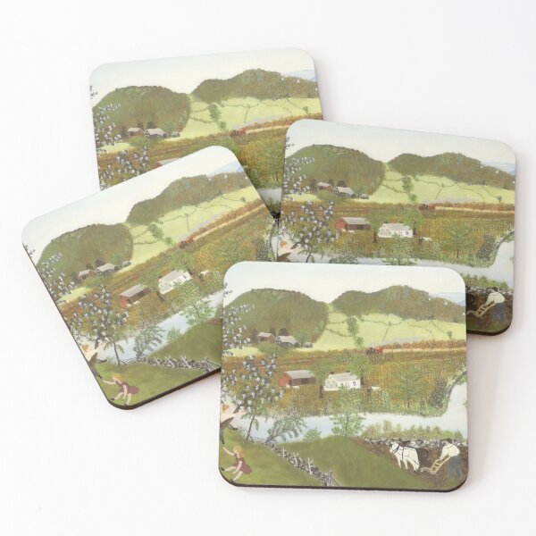Item preview, art by grandma moses, artist grandma moses, artwork by grandma moses, grandma moses art, grandma moses artwork, grandma moses paintings designed and sold by rosa-reid.