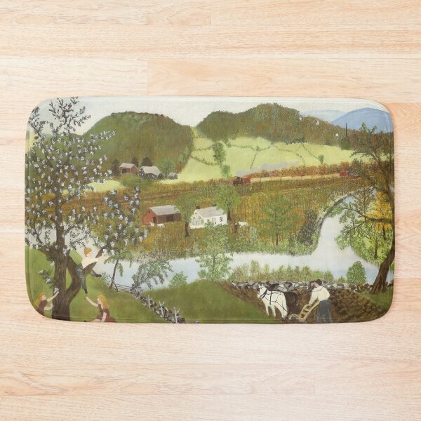 Item preview, art by grandma moses, artist grandma moses, artwork by grandma moses, grandma moses art, grandma moses artwork, grandma moses paintings designed and sold by rosa-reid.