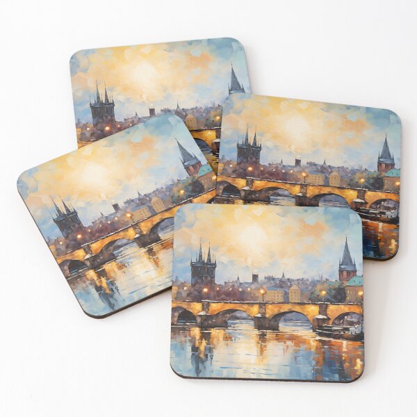 Item preview, Gouache - Prague designed and sold by KootenayDesigns.
