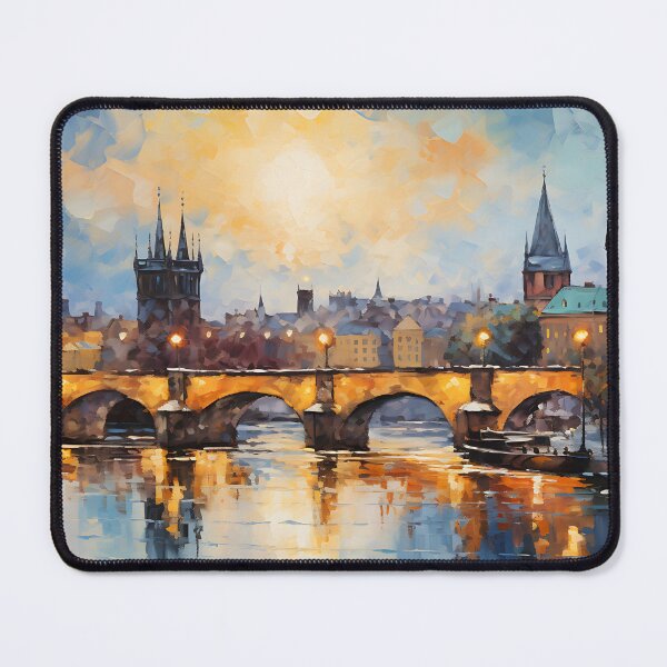 Item preview, Gouache - Prague designed and sold by KootenayDesigns.
