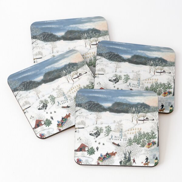 Item preview, art by grandma moses, artist grandma moses, artwork by grandma moses, grandma moses art, grandma moses artwork, grandma moses paintings designed and sold by rosa-reid.