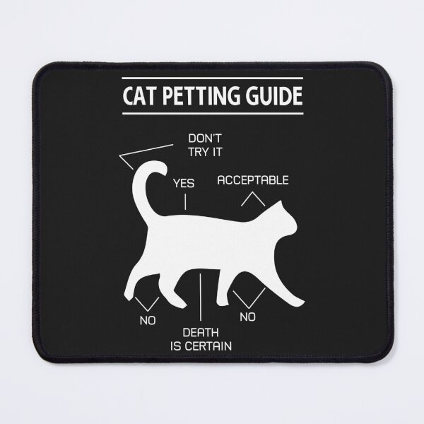 Item preview, Cat petting guide, Cat Mom designed and sold by akirsaid.