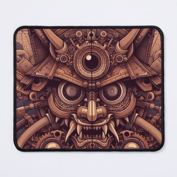 Item preview, Mechanical Demon Warrior designed and sold by ZenOfAIarts.