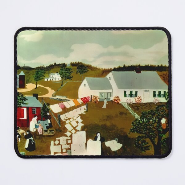 Item preview, art by grandma moses, artist grandma moses, artwork by grandma moses, grandma moses art, grandma moses artwork, grandma moses paintings designed and sold by rosa-reid.