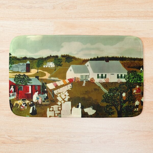 Item preview, art by grandma moses, artist grandma moses, artwork by grandma moses, grandma moses art, grandma moses artwork, grandma moses paintings designed and sold by rosa-reid.