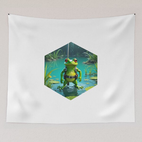 Item preview, Mopping Frog designed and sold by AbsoluteA.