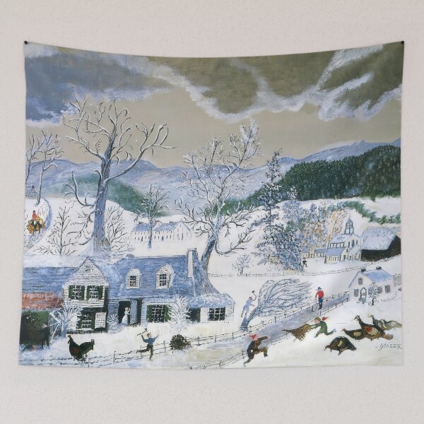 Item preview, art by grandma moses, artist grandma moses, artwork by grandma moses, grandma moses art, grandma moses artwork, grandma moses paintings designed and sold by rosa-reid.