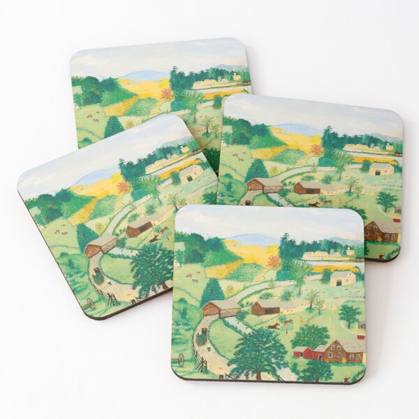 Item preview, art by grandma moses, artist grandma moses, artwork by grandma moses, grandma moses art, grandma moses artwork, grandma moses paintings designed and sold by rosa-reid.