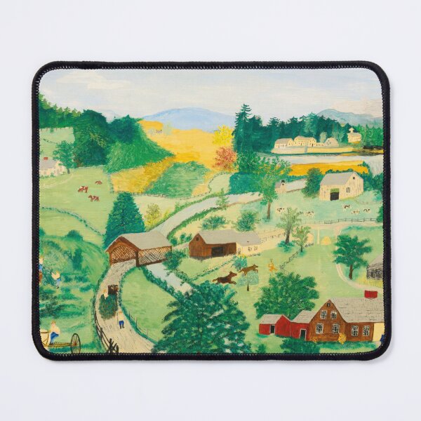 Item preview, art by grandma moses, artist grandma moses, artwork by grandma moses, grandma moses art, grandma moses artwork, grandma moses paintings designed and sold by rosa-reid.