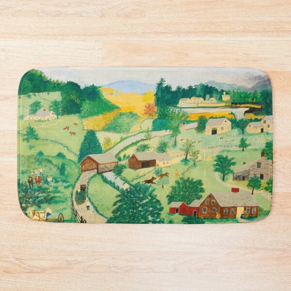 Item preview, art by grandma moses, artist grandma moses, artwork by grandma moses, grandma moses art, grandma moses artwork, grandma moses paintings designed and sold by rosa-reid.