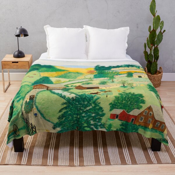 Item preview, art by grandma moses, artist grandma moses, artwork by grandma moses, grandma moses art, grandma moses artwork, grandma moses paintings designed and sold by rosa-reid.
