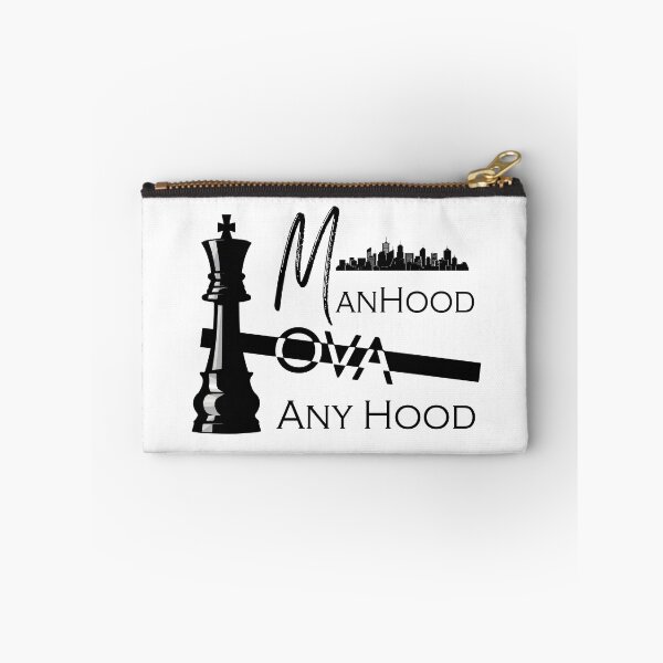 Item preview, "Manhood Ova Any Hood" Positive Message Design | Urban Clothing | Men's Empowerment | Personal Growth designed and sold by NovaCrestShop.