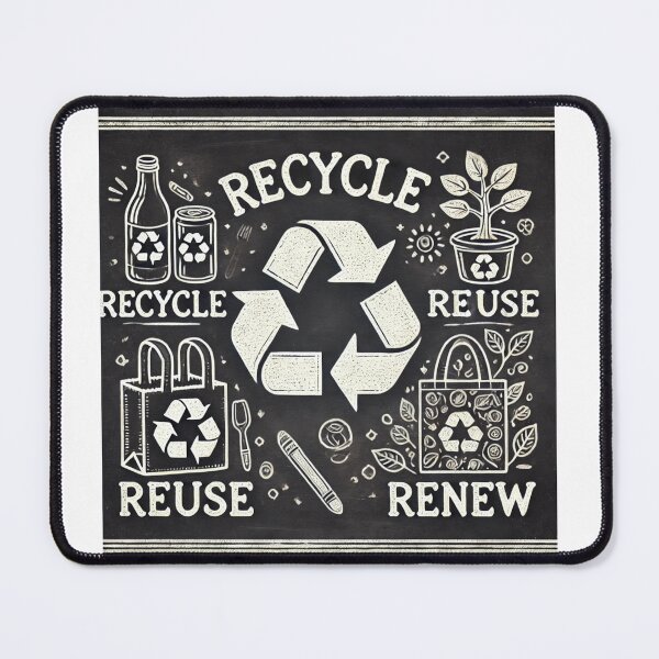 Item preview, Recycle, Reuse, Renew Chalkboard designed and sold by WildVista.