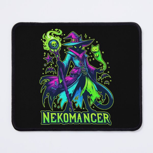 Item preview, Nekomancer Witchy Black Cat designed and sold by TomFrontierArt.