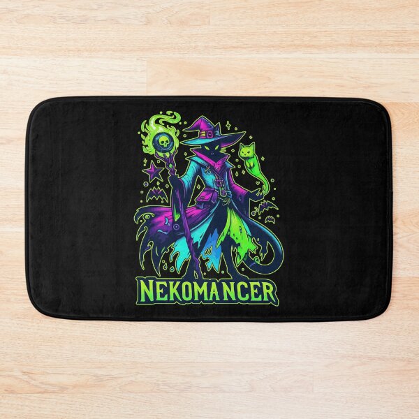 Item preview, Nekomancer Witchy Black Cat designed and sold by TomFrontierArt.