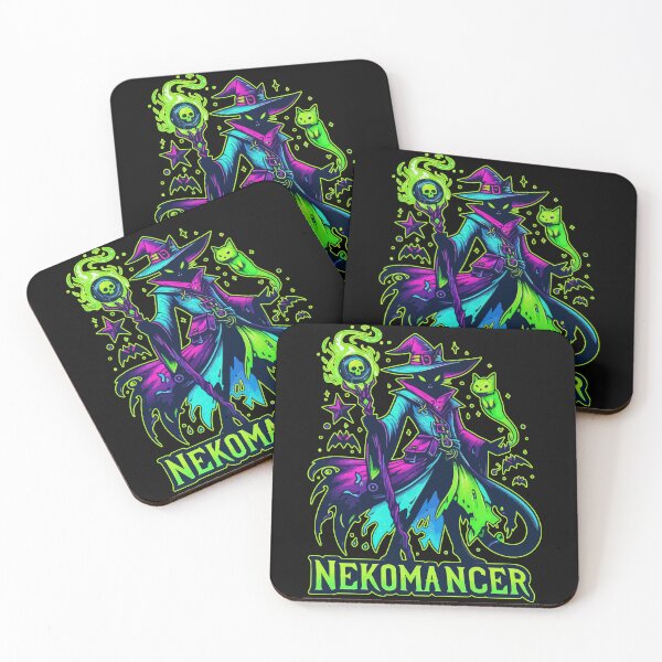 Item preview, Nekomancer Witchy Black Cat designed and sold by TomFrontierArt.