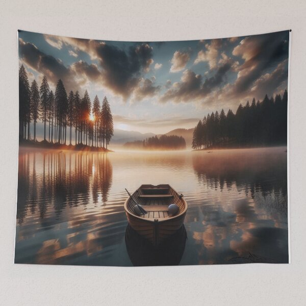 Item preview, River Sunset Landscape  designed and sold by DeeCeeFashion.