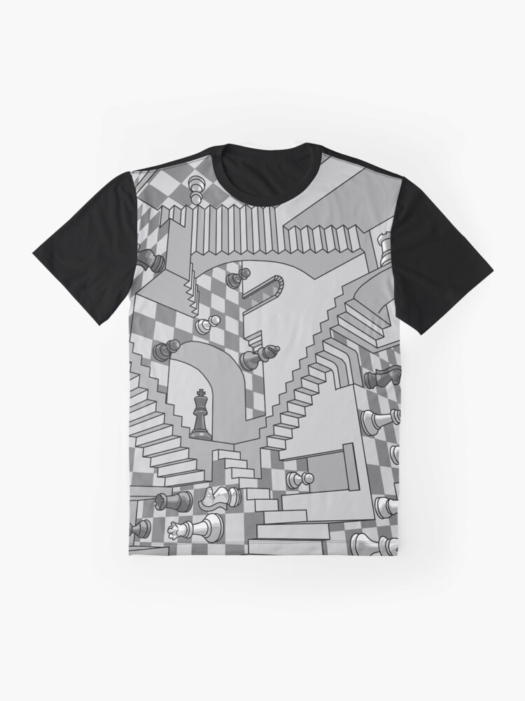 Alternate view of Check Dimension Graphic T-Shirt