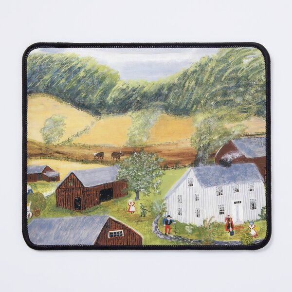 Item preview, art by grandma moses, artist grandma moses, artwork by grandma moses, grandma moses art, grandma moses artwork, grandma moses paintings designed and sold by rosa-reid.