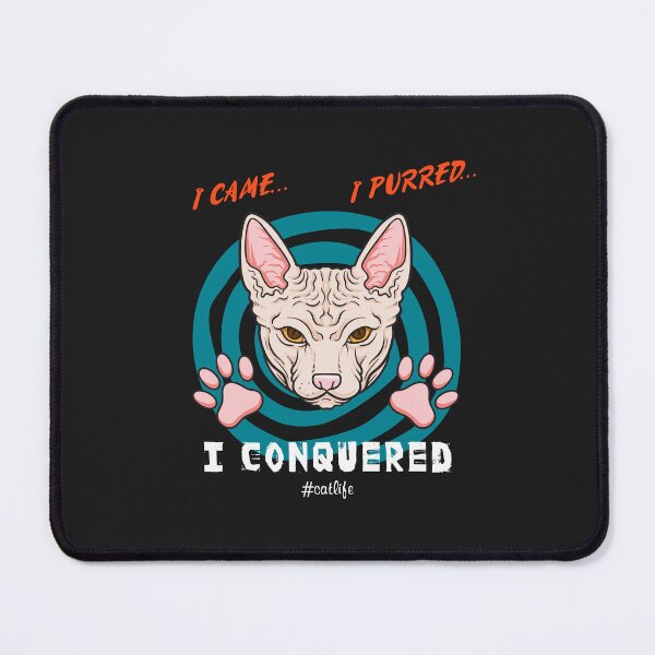 Item preview, I came I purred, Cat Mom designed and sold by akirsaid.