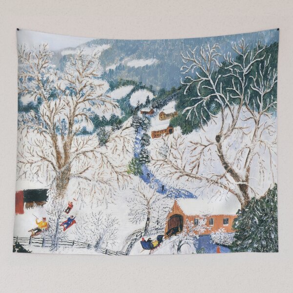 Item preview, art by grandma moses, artist grandma moses, artwork by grandma moses, grandma moses art, grandma moses artwork, grandma moses paintings designed and sold by rosa-reid.