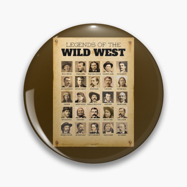 Item preview, Wild West Legends designed and sold by TheVitruvianCat.