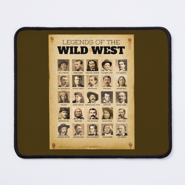 Item preview, Wild West Legends designed and sold by TheVitruvianCat.