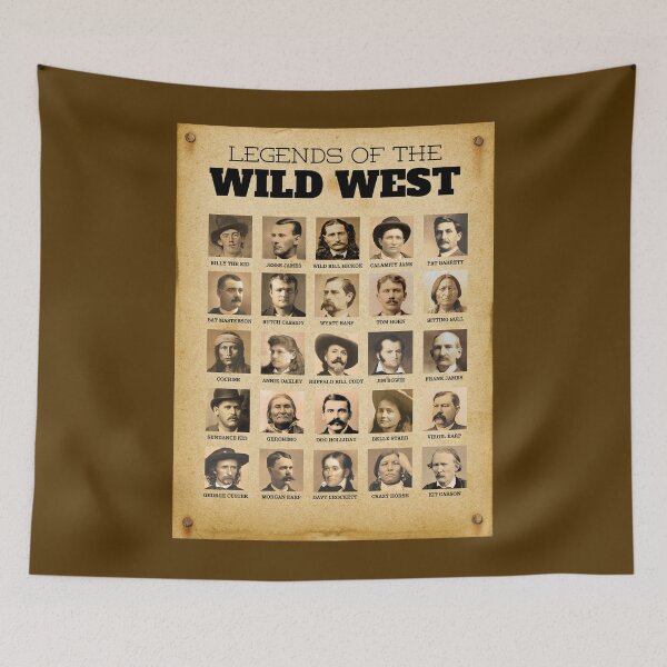 Item preview, Wild West Legends designed and sold by TheVitruvianCat.