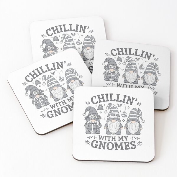 Item preview, Chillin with My Gnomes Cute Christmas Gnome designed and sold by Hananiah Merch.