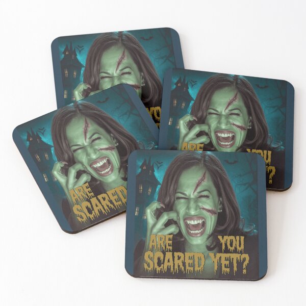 Item preview, Scary Halloween Monster Kamala Harris  designed and sold by Flirt-Teez.