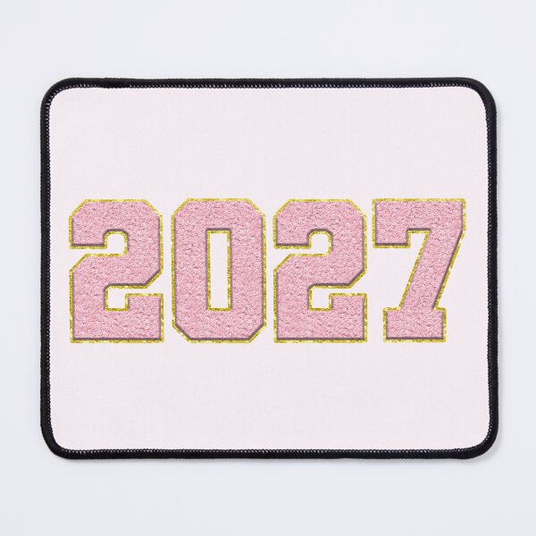 Item preview, Class of 2027 Varsity Letter Patch designed and sold by Creative Brat Design Studio.