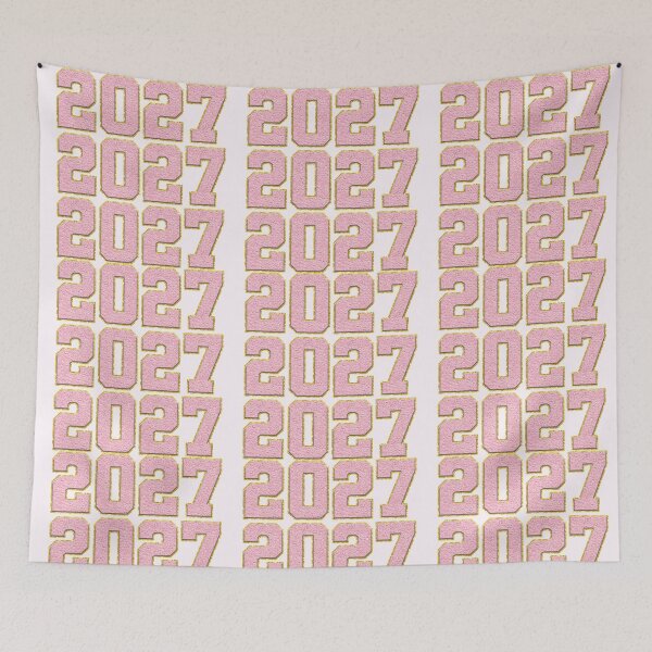 Item preview, Class of 2027 Varsity Letter Patch designed and sold by Creative Brat Design Studio.
