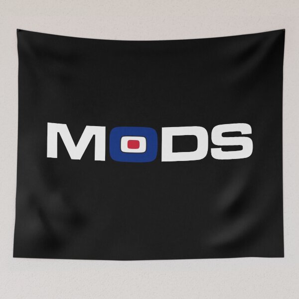 Artikelvorschau, Britischer Union Jack The Mods Retro Classic V5a entworfen und verkauft von RetrospectUK.