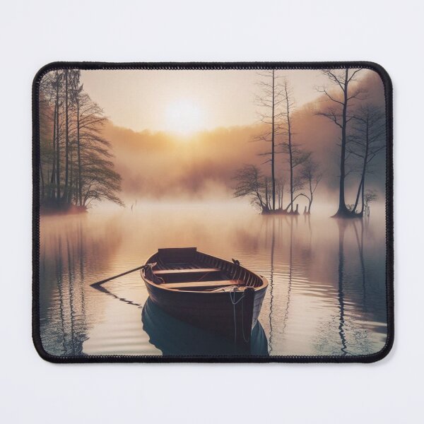 Item preview, River Sunset Vintage Landscape  designed and sold by DeeCeeFashion.
