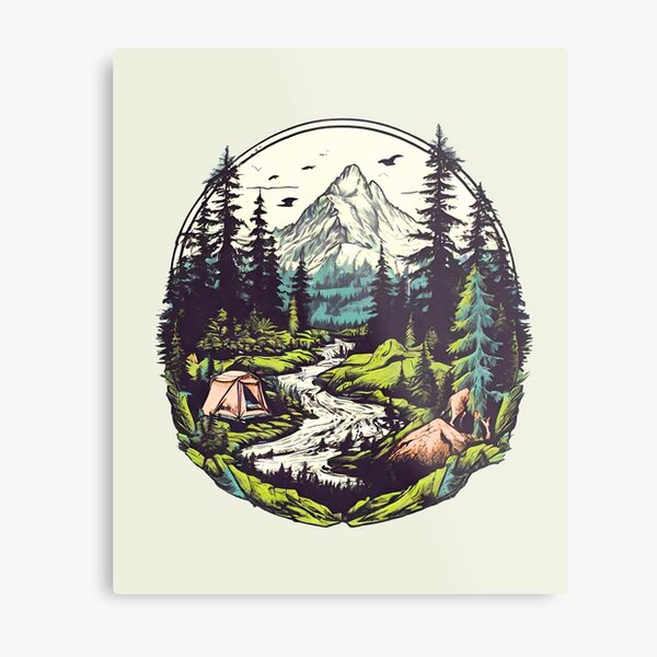 Item preview, Exploring Wilderness Adventure designed and sold by curvesNgorgeous.