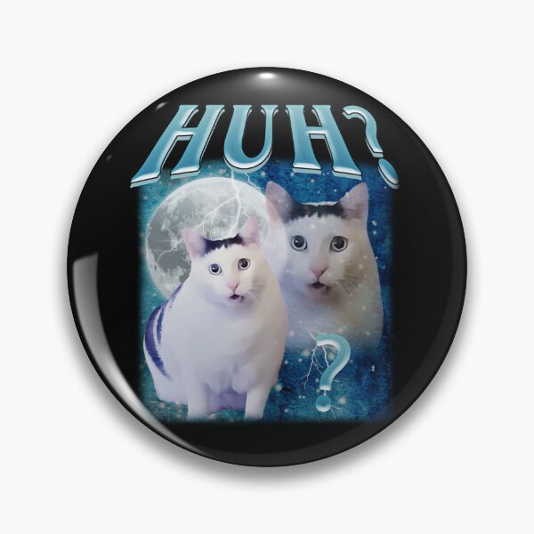 Item preview, Huh What Funny Cat Meme designed and sold by BelkaMd.