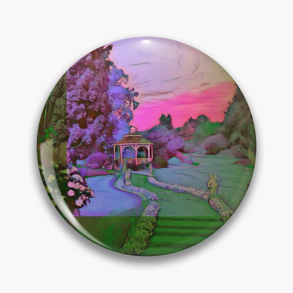 Item preview, Colorful Gazebo in the Garden designed and sold by HHImagery.