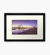 Pamamaroo Sunset Framed Print