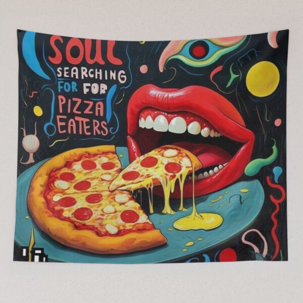 Item preview, Soul Searching For Pizza Eaters designed and sold by Owl-o-the-wisp.