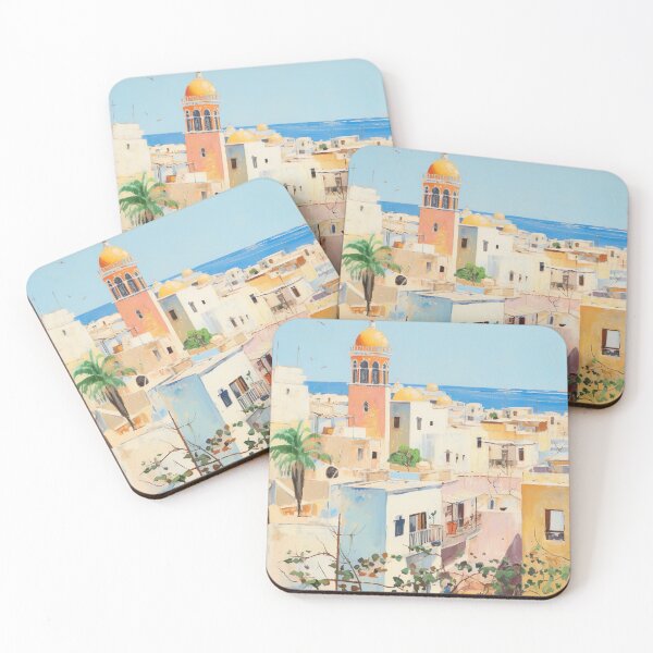 Item preview, Gouache - Tripoli designed and sold by KootenayDesigns.