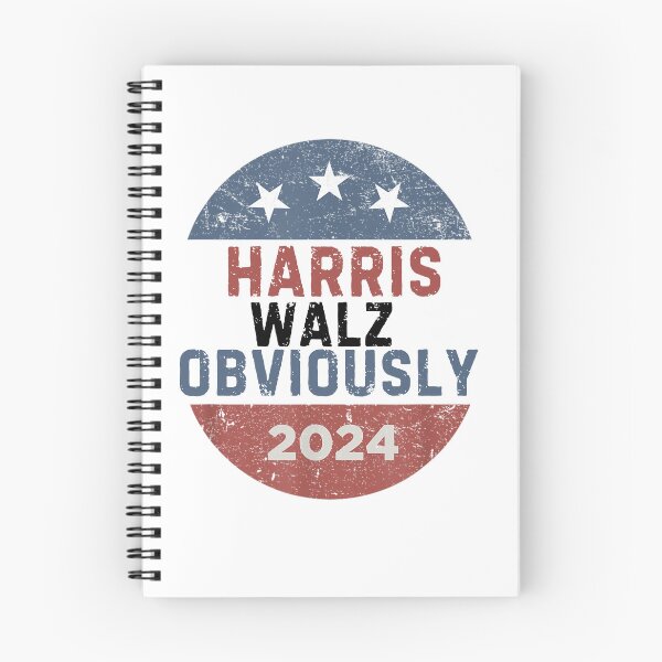 Item preview, Harris Walz obviously tim walz kamala harris 2024 designed and sold by ArtfulWolves.